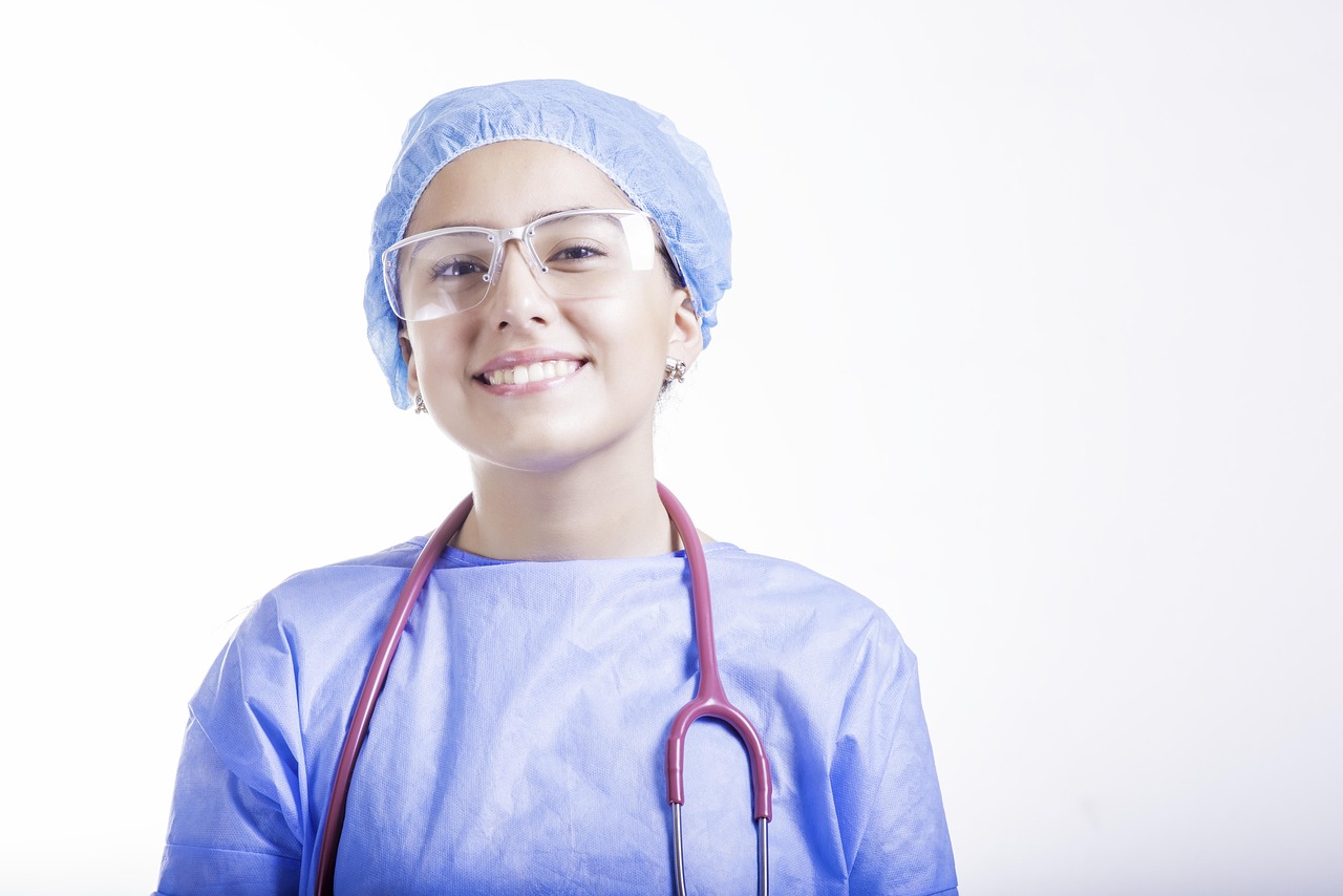 clinical skills training with stethoscope